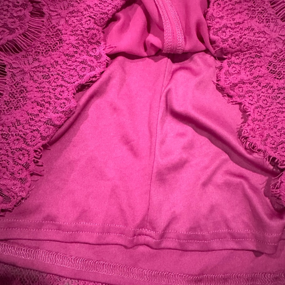 Francesca’s Dark Pink Dress - Picture 5 of 5